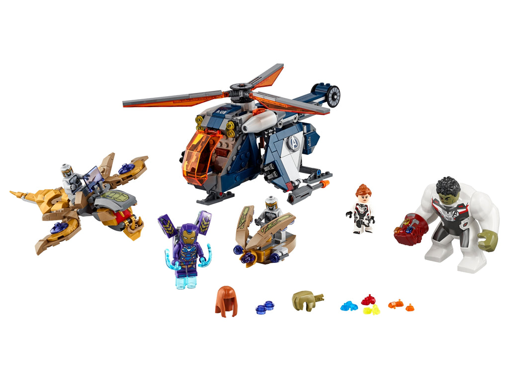76144 Avengers Hulk Helicopter Rescue