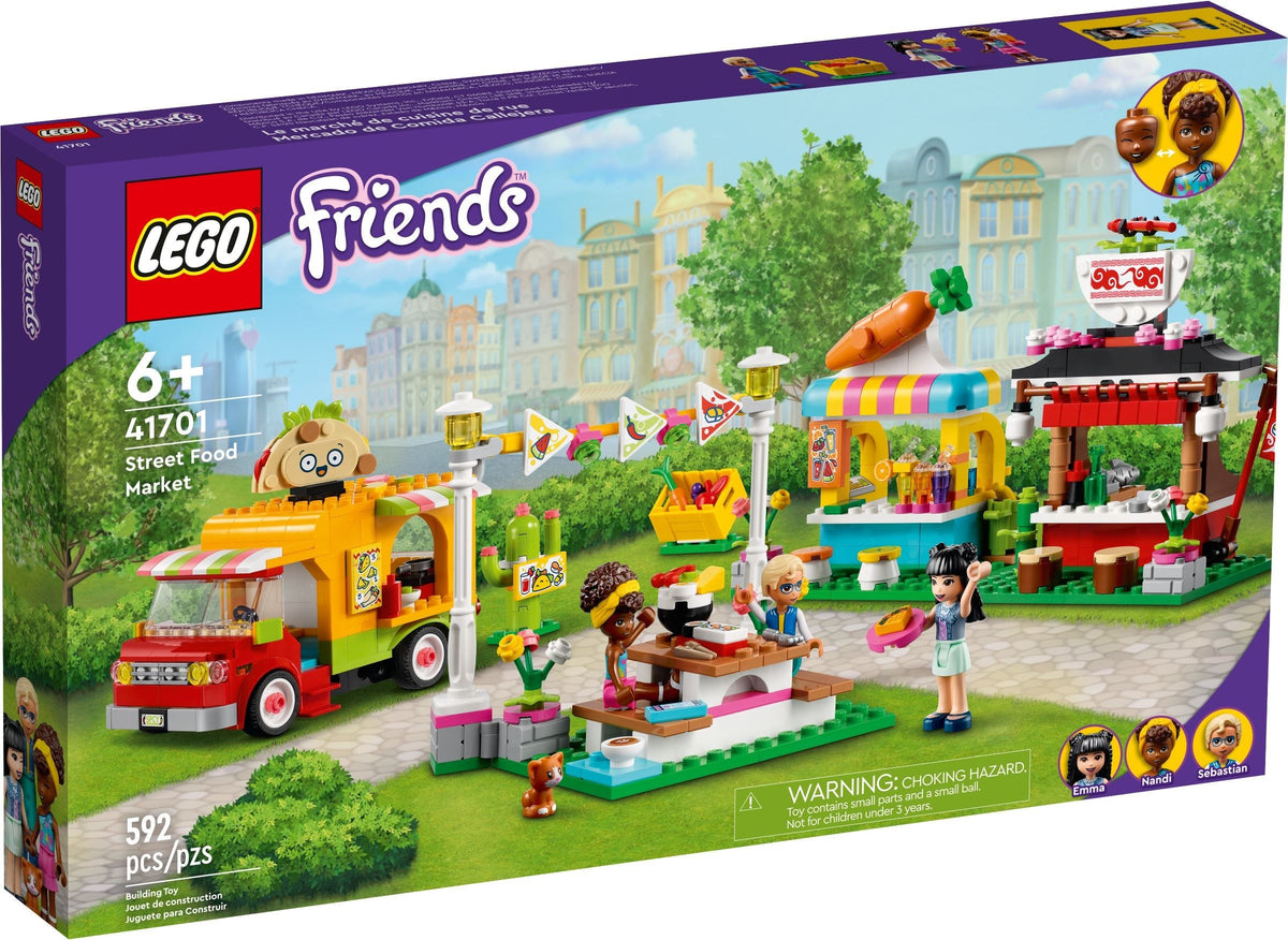 41701 Lego Friends Street Food market