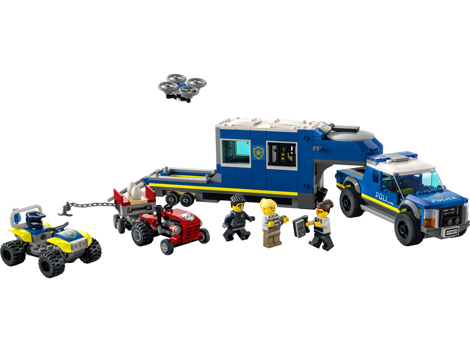 60315 City Police Mobile Command Truck