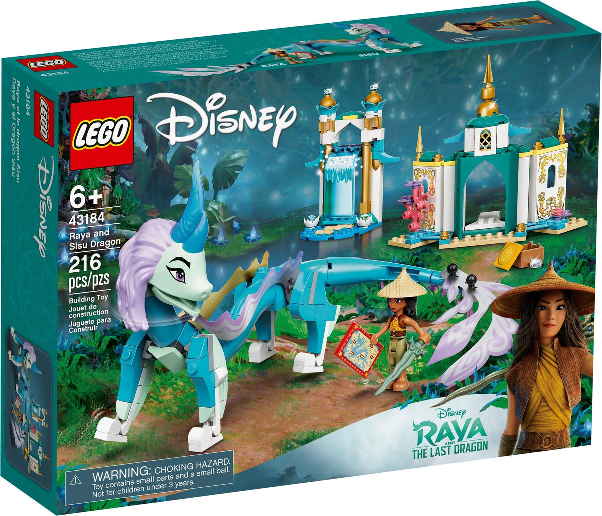 43184 Lego Disney Raya and Sisu Dragon