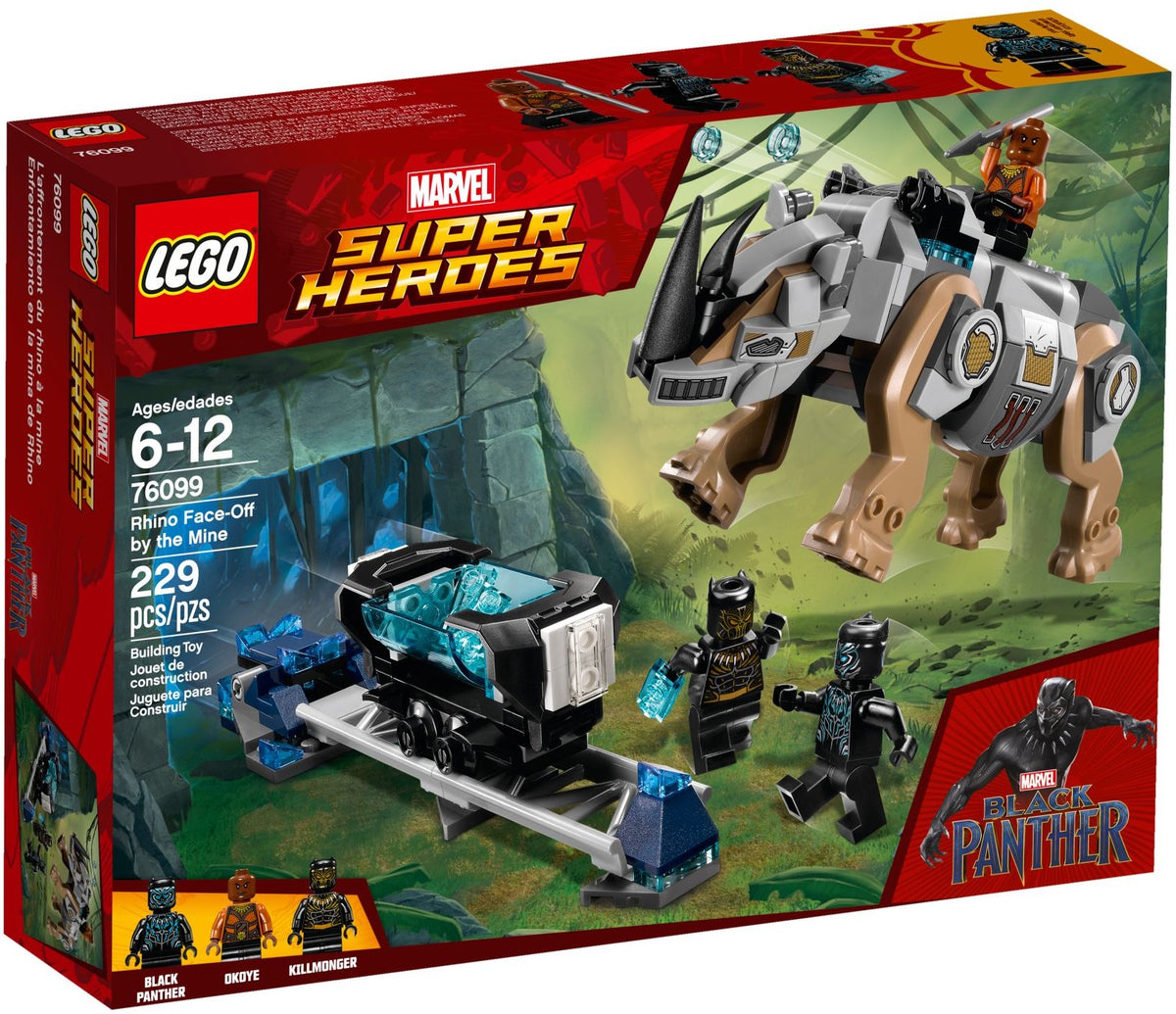 76099 Lego MARVEL SUPER HEROES Rhino Face-Off by the Mine