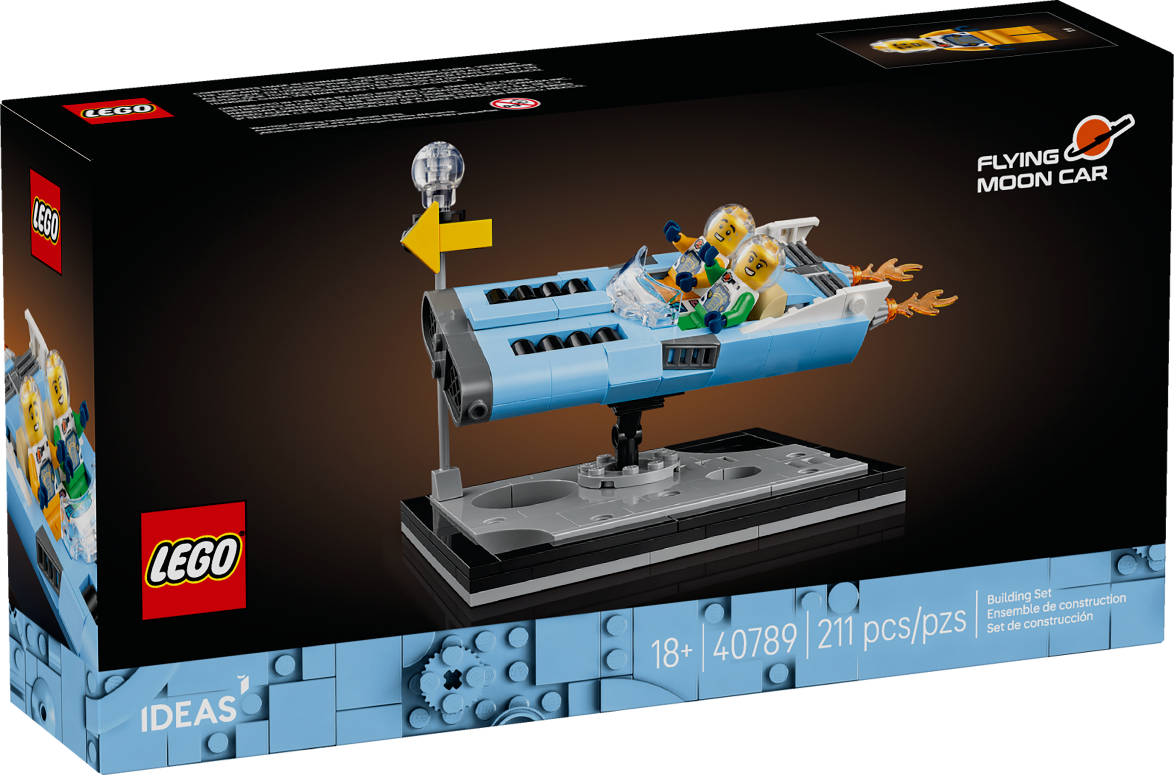 40789 Ideas Flying Moon Car