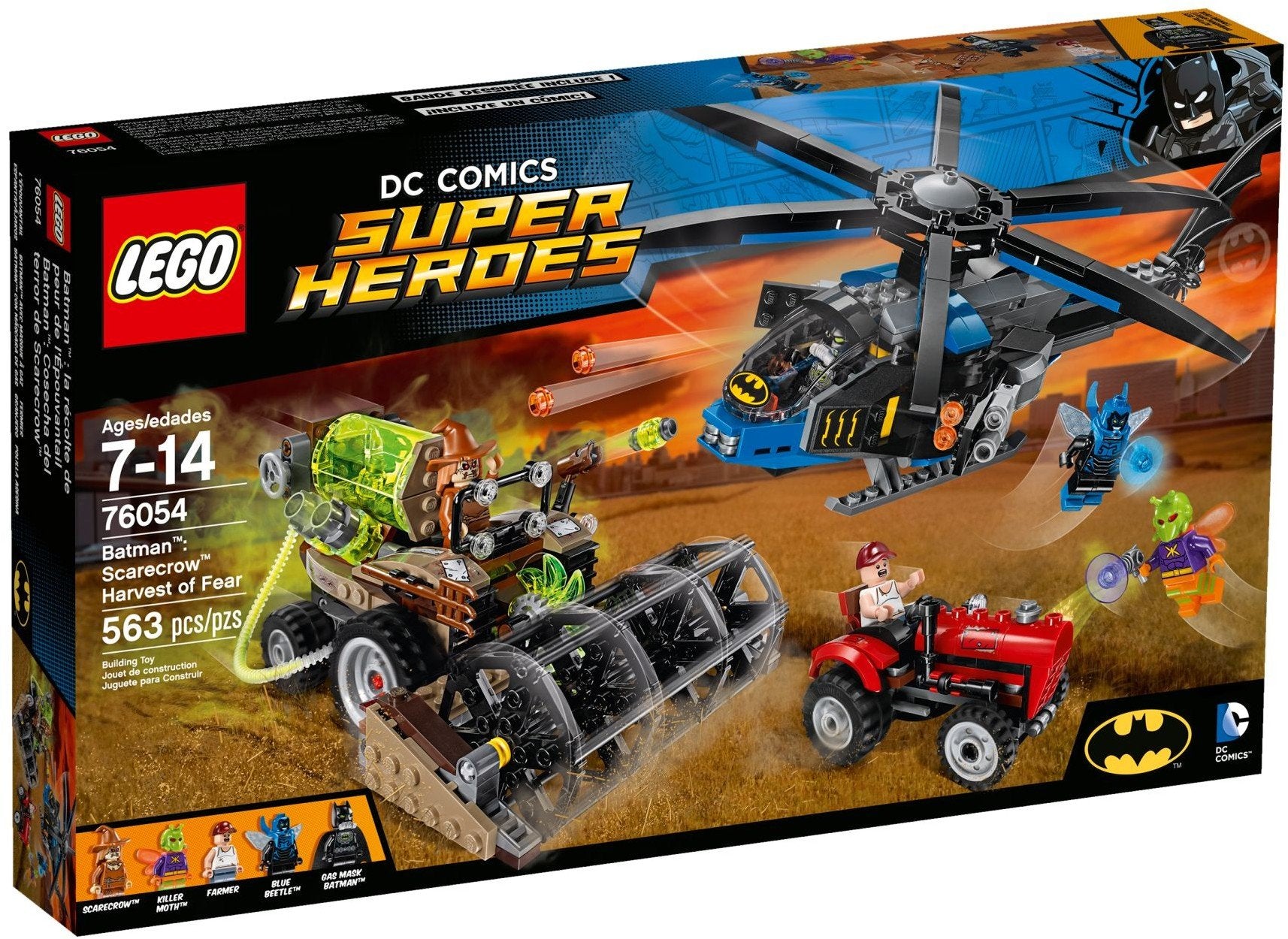 U-76054 USED LEGO Super Heroes Batman: Scarecrow Harvest of Fear