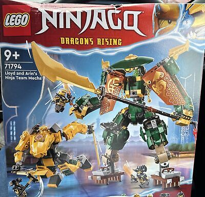 71794 Lloyd and arin's ninja team mechs