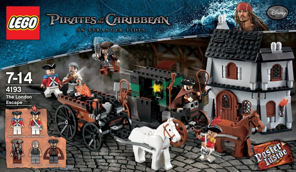 U-4193 Lego PIRATES OF THE CARIBBEAN  London Escape
