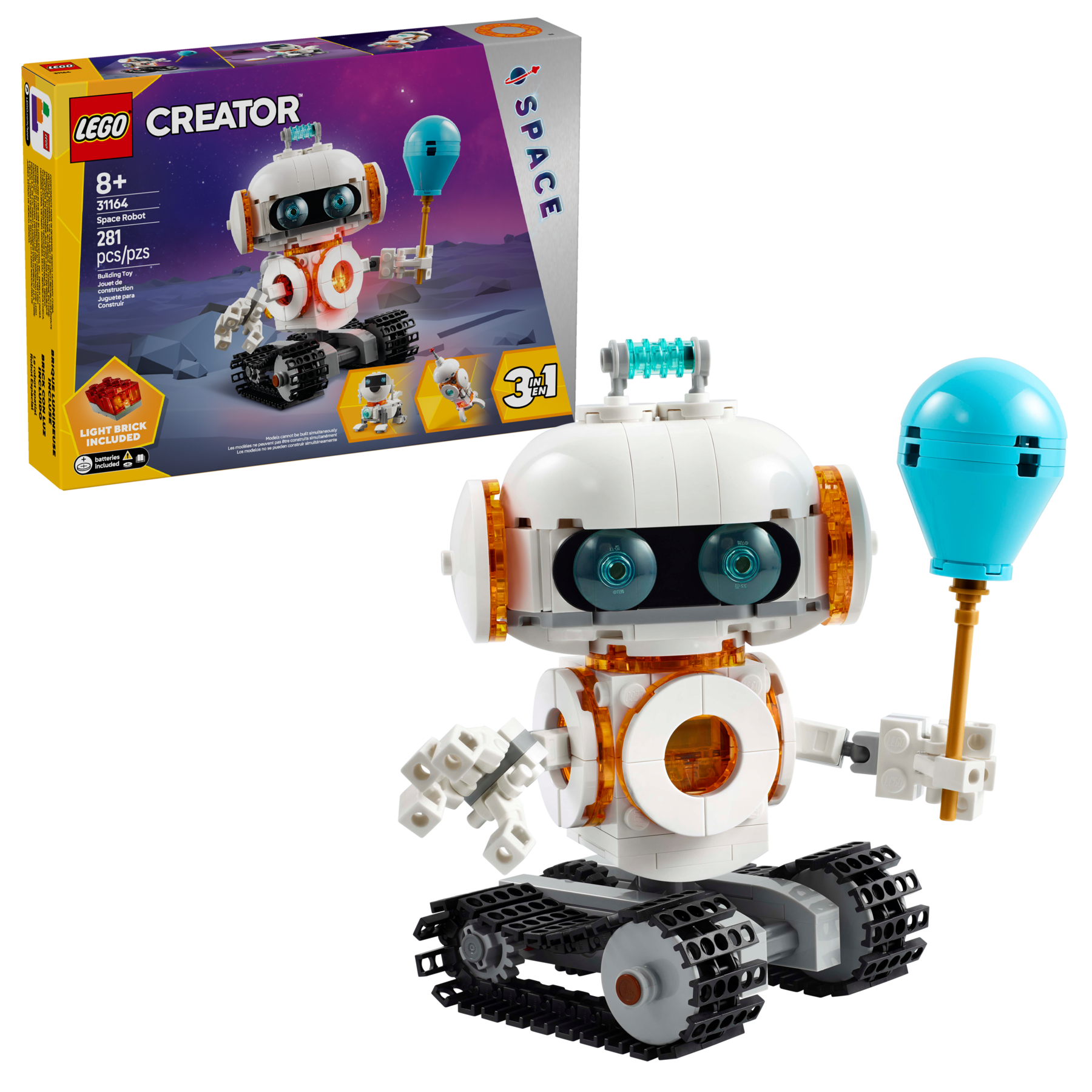 31164 Creator 3-in-1 Space Robot