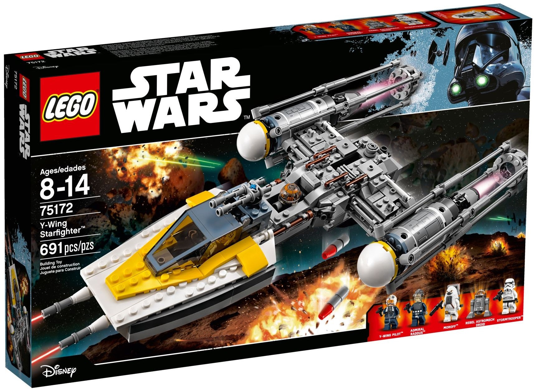 75172 Lego STAR WARS Y-Wing Starfighter™