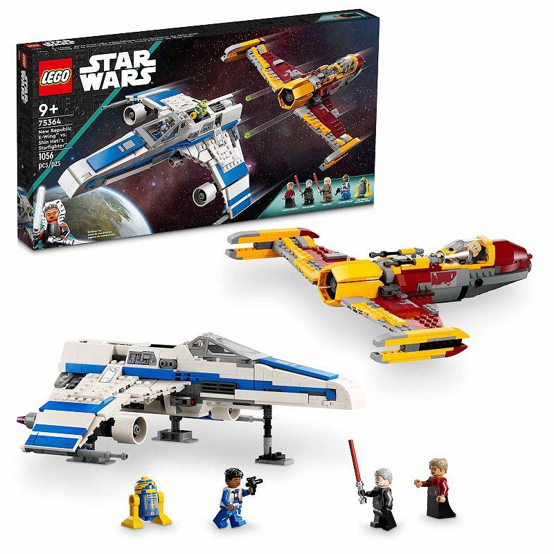 75364 LEGO Star Wars: Ahsoka New Republic E-Wing vs. Shin Hati’s Starfighter