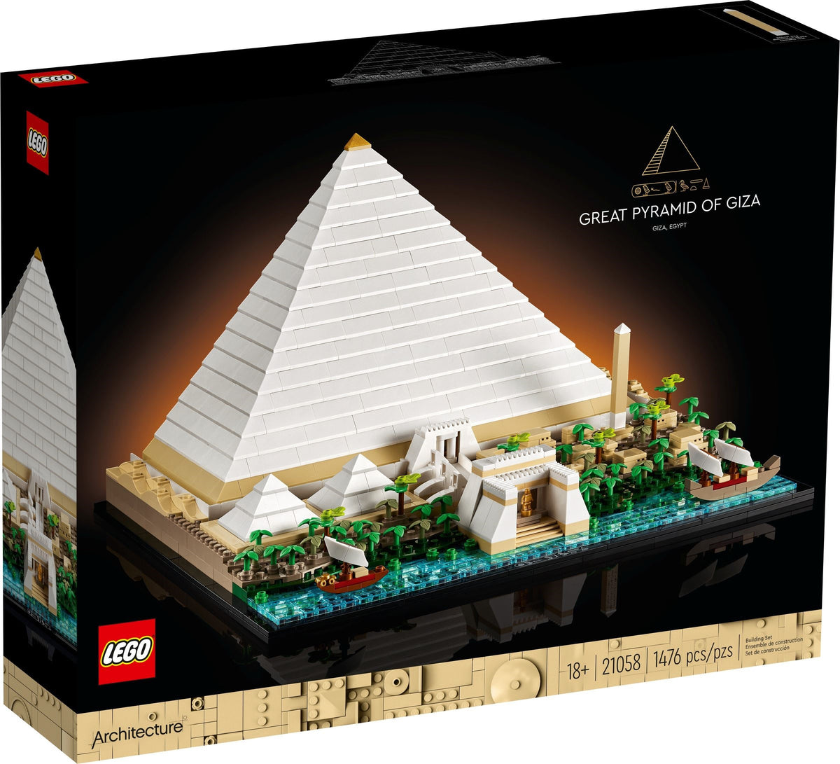 D10-21058 DAMAGED Great Pyramid of Giza
