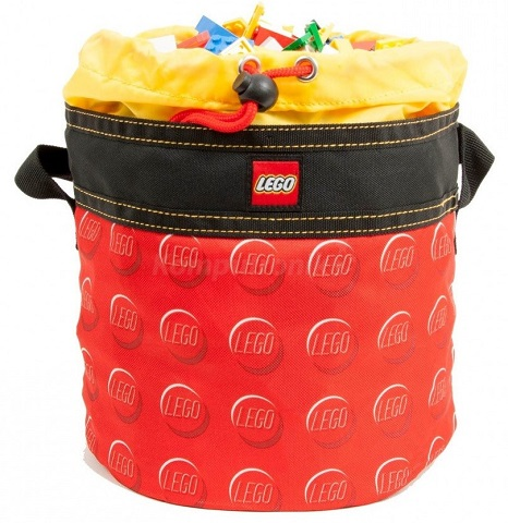 5005353 LEGO® Red Cinch Bucket 8x7x7 inches