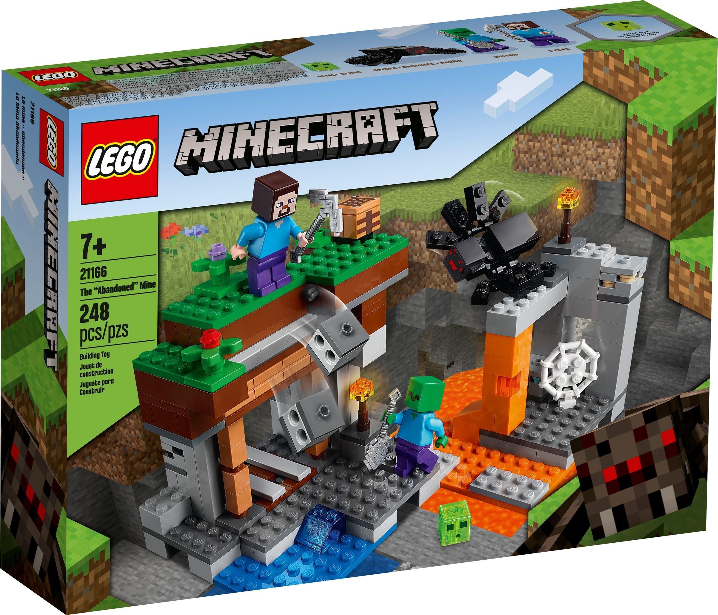D10-21166 DAMAGED Minecraft The "Abandoned" Mine