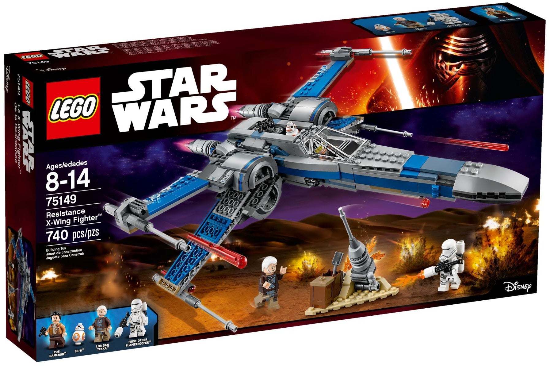 75149 Resistance X-Wing Fighter™