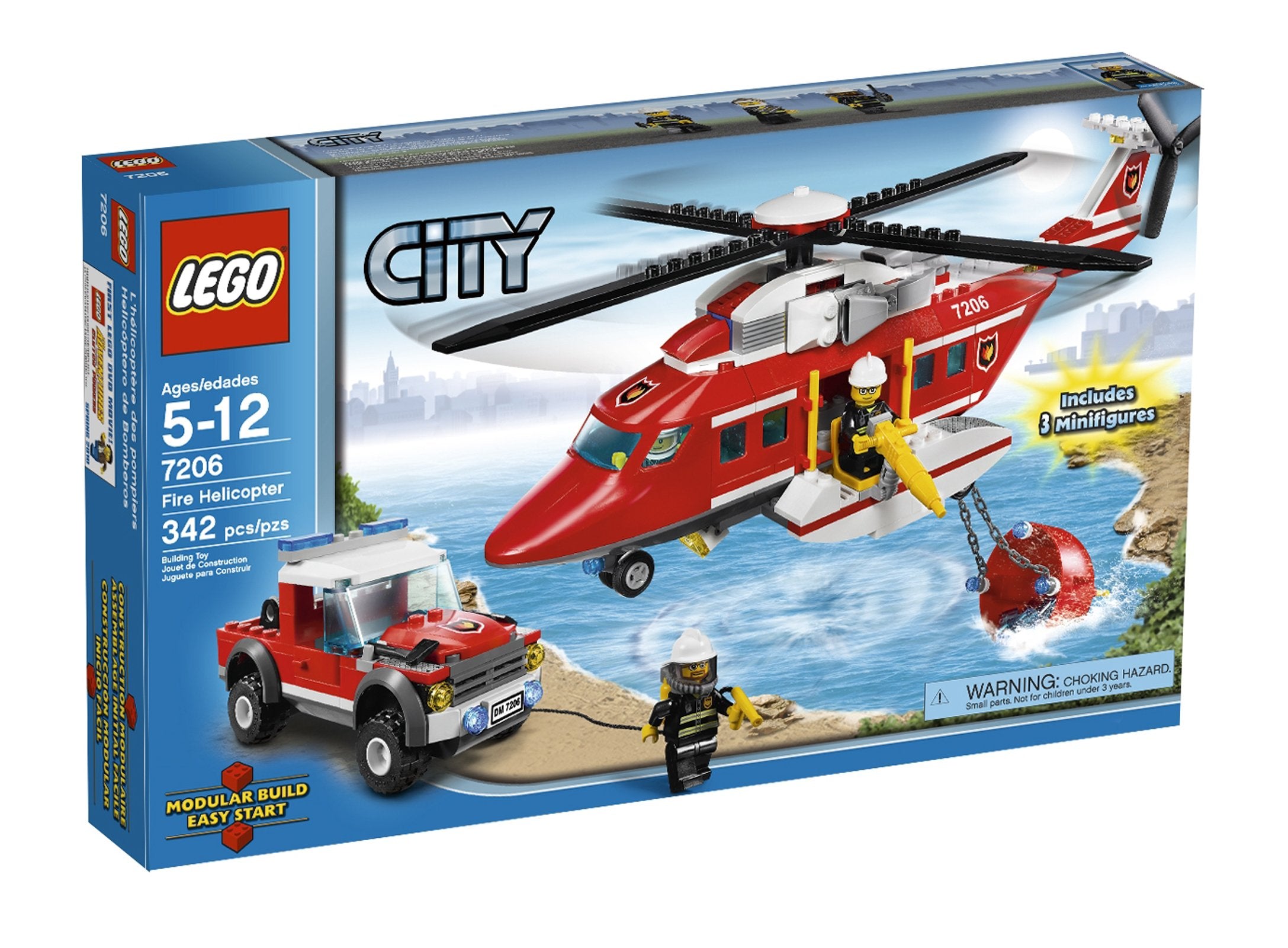 7206 LEGO City Fire Helicopter