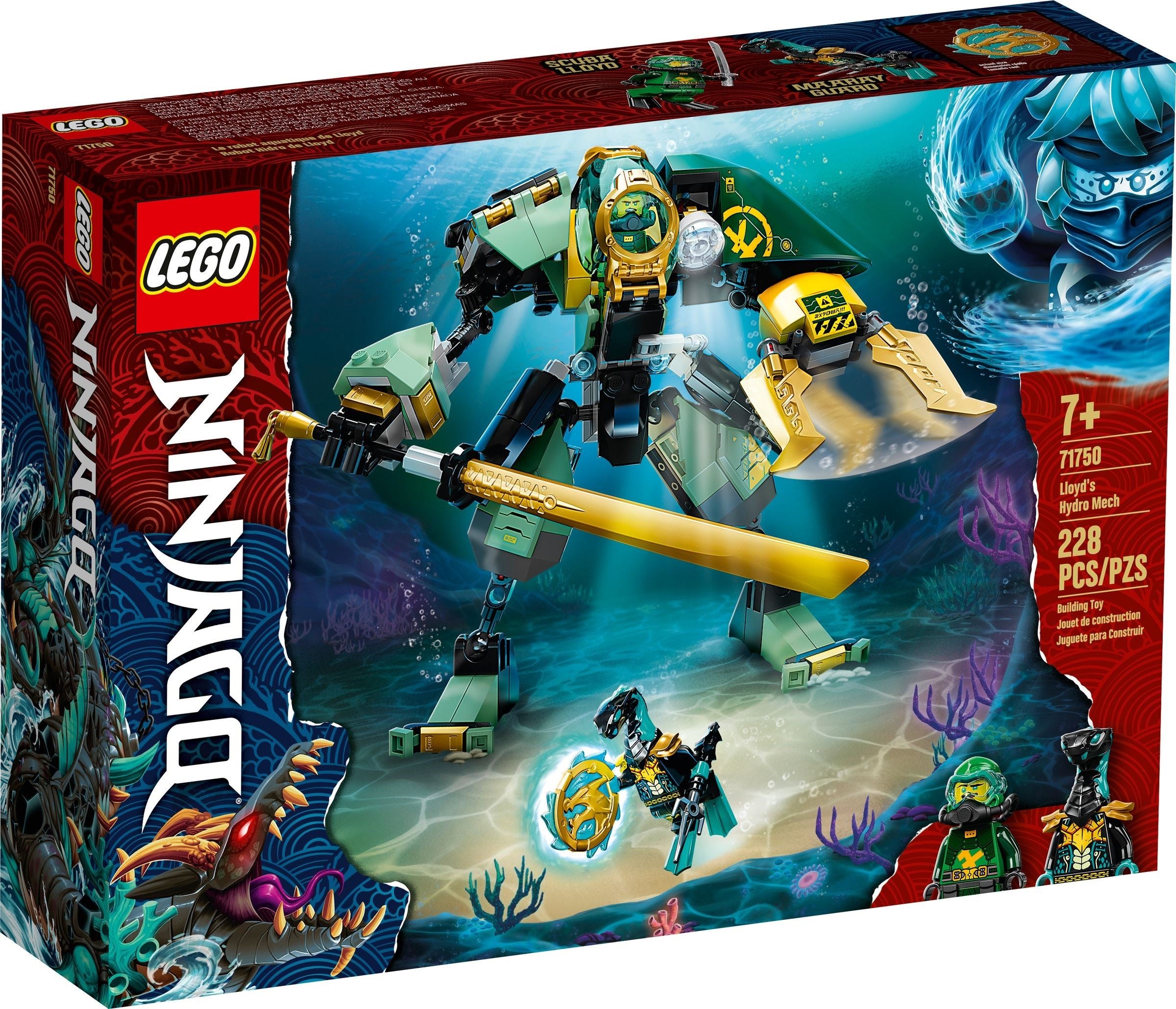 71750 Lego NINJAGO  Lloyd's Hydro Mech