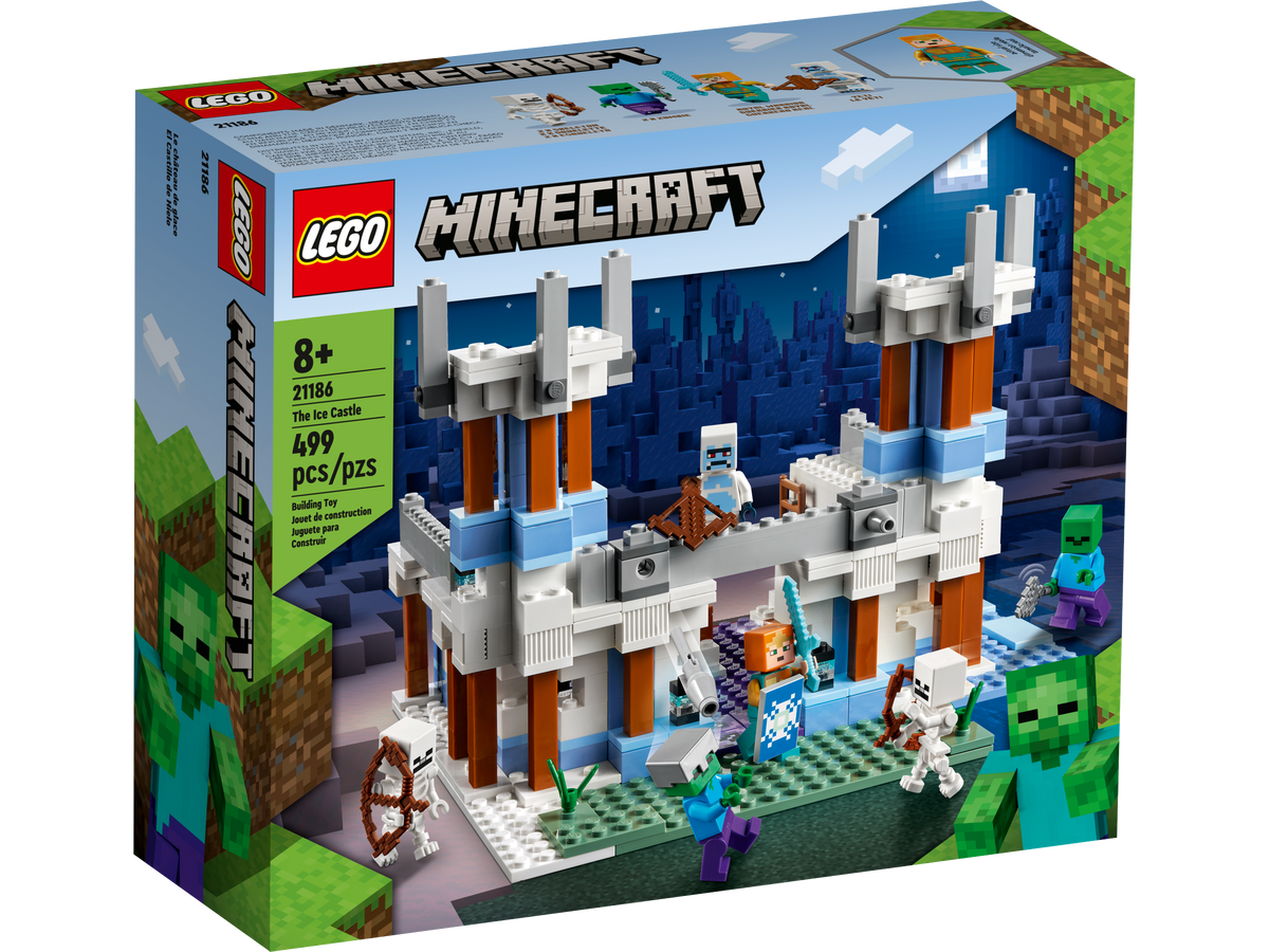 21186 Minecraft The Ice Castle