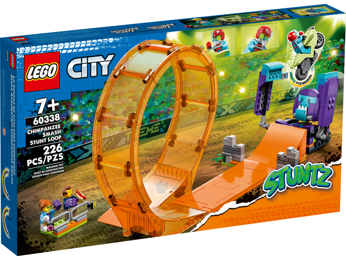 60338 LEGO City Smashing Chimpanzee Stunt Loop