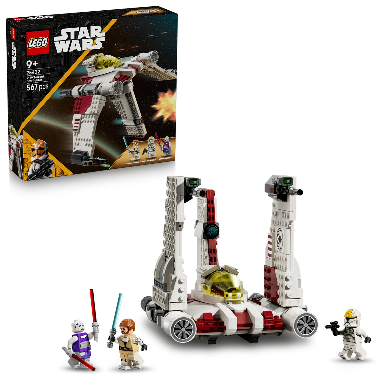 75432 Star Wars V-19 Torrent Starfighter