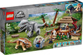 U-75941 USED Lego JURASSIC WORLD Indominus Rex vs. Ankylosaurus (read description)