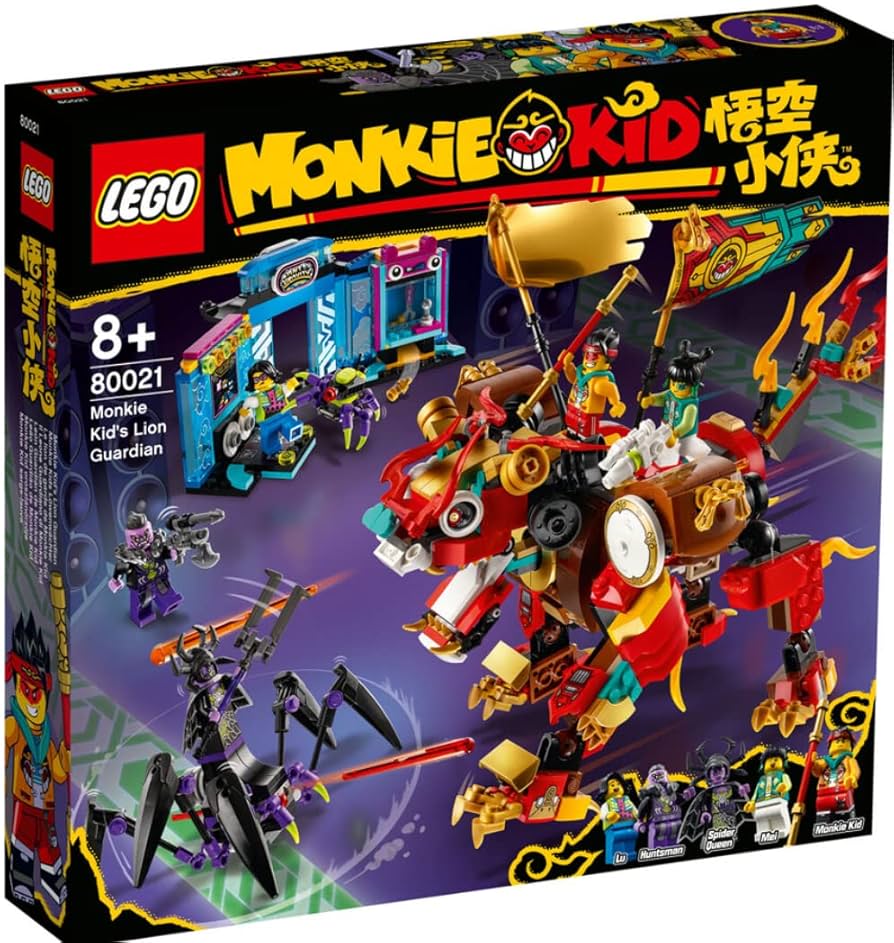 D15-80021 DAMAGED Monkie Kid's Lion Guardian