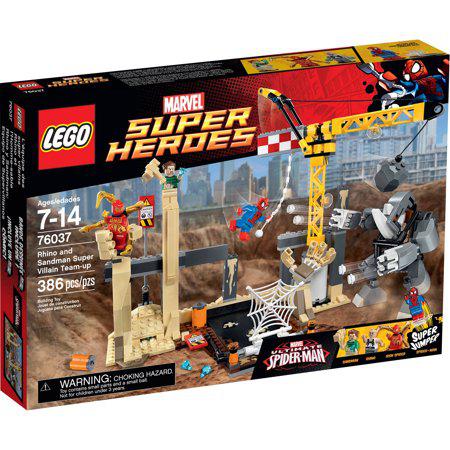 U-76037 Used LEGO Super Heroes Rhino and Sandman Super Villain Team-Up