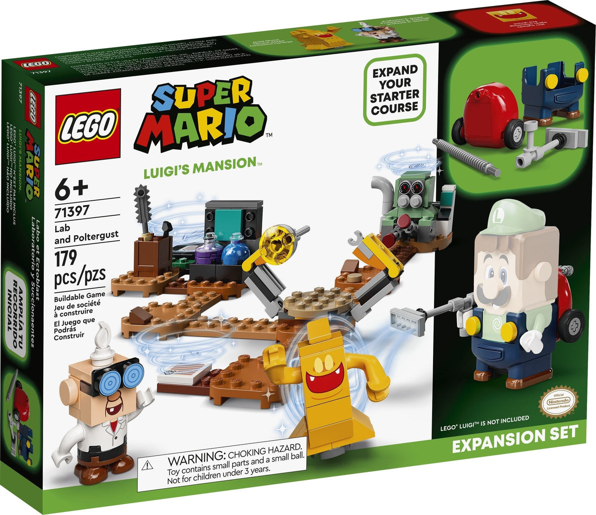 71397 Luigi's Mansion Lab and Poltergust