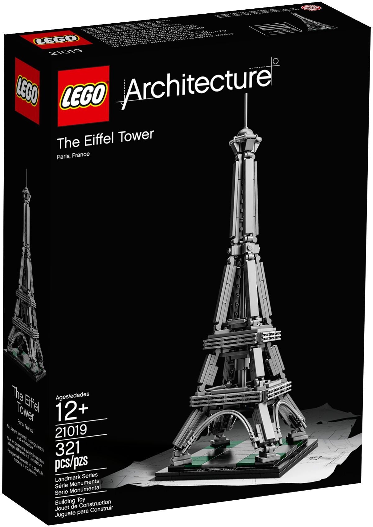 D15-21019 DAMAGED The Eiffel Tower