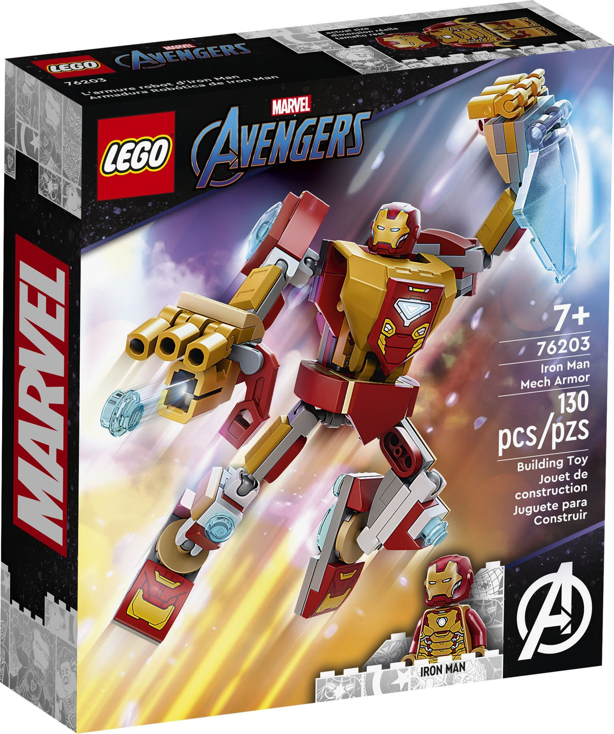 76203 Lego MARVEL SUPER HEROES Iron Man Mech Armor