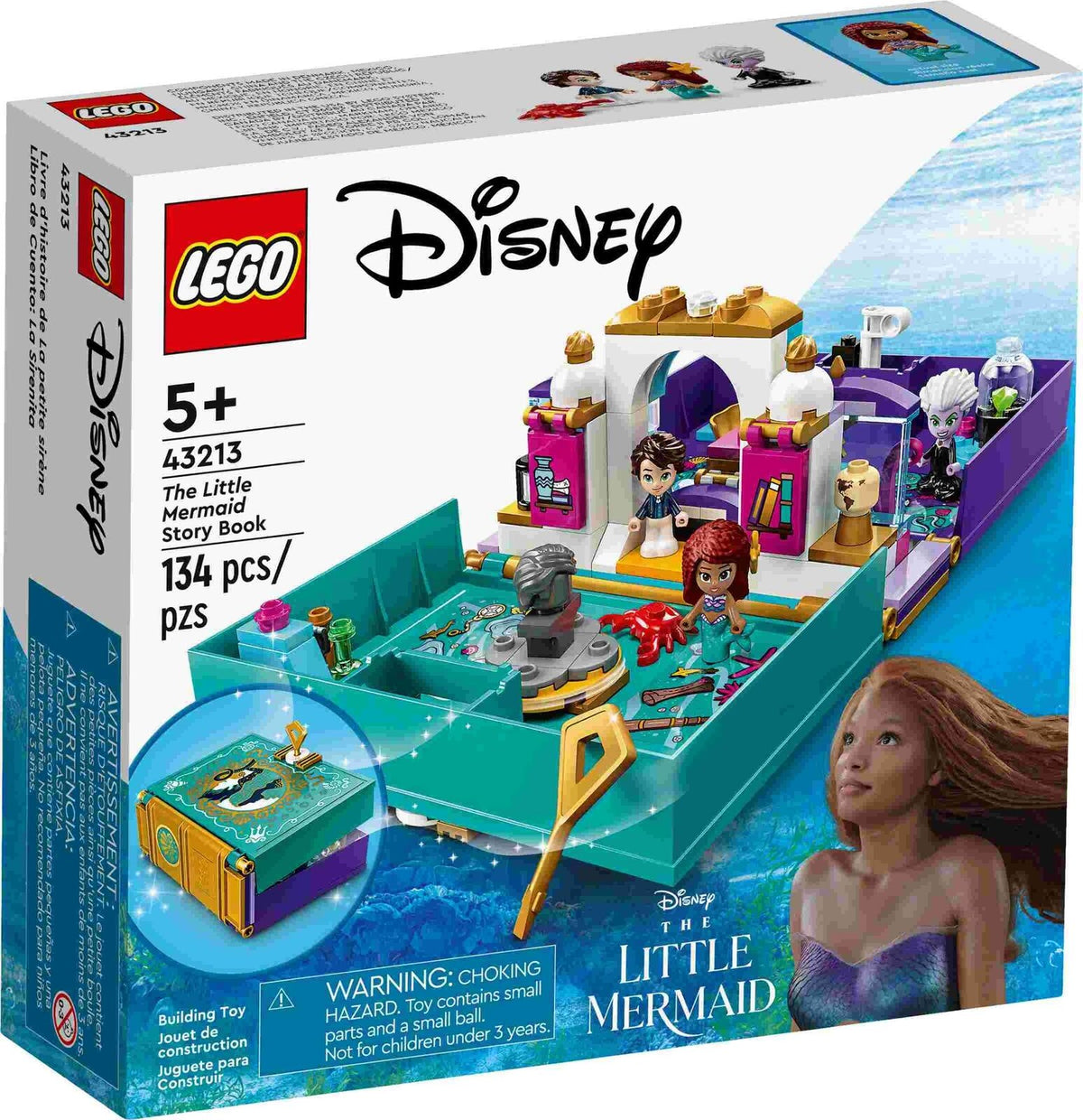 43213 Disney Little Mermaid Story Book (Retired 2024)