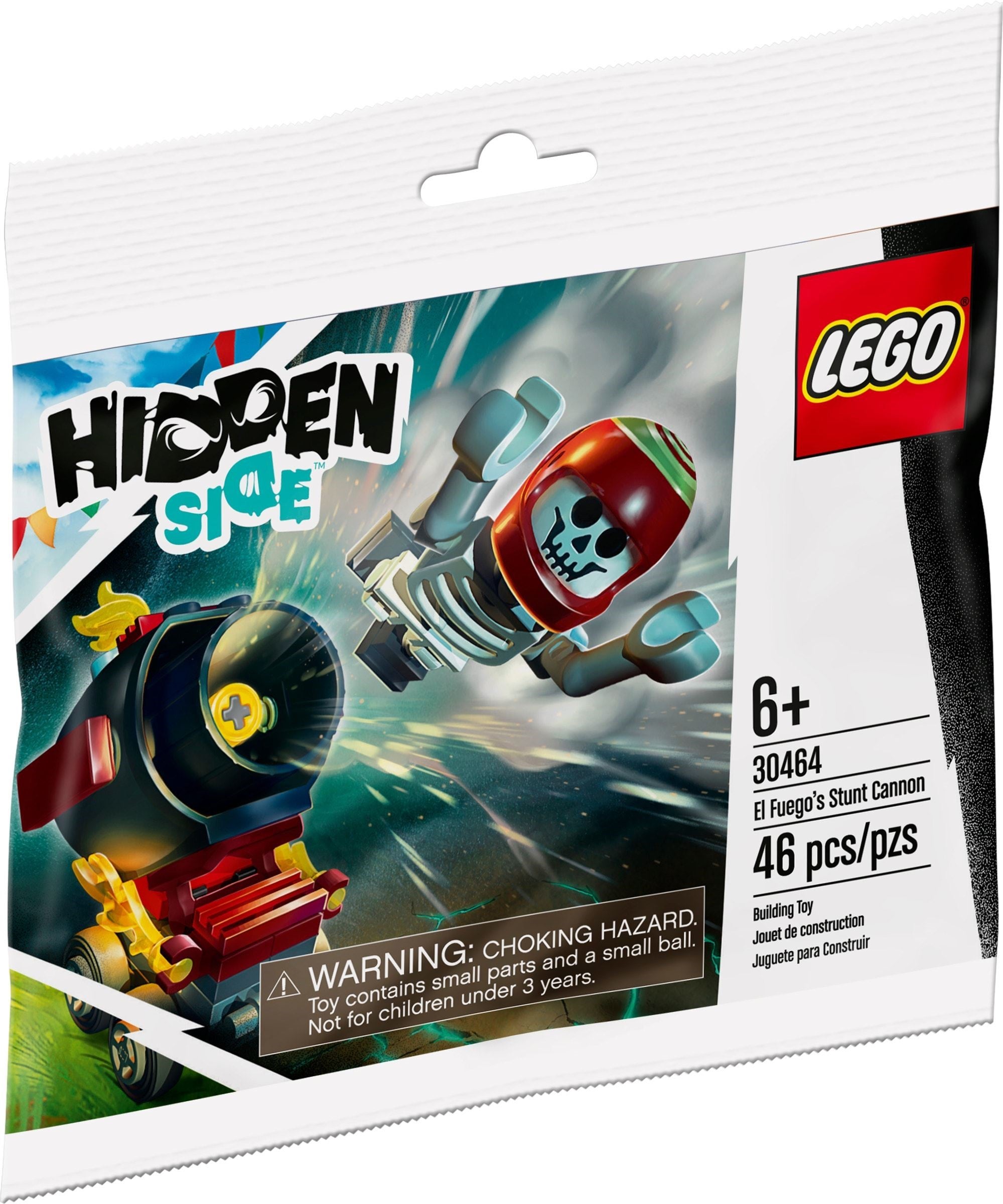 30464 Hidden Side El Fuego’s Stunt Cannon Polybag