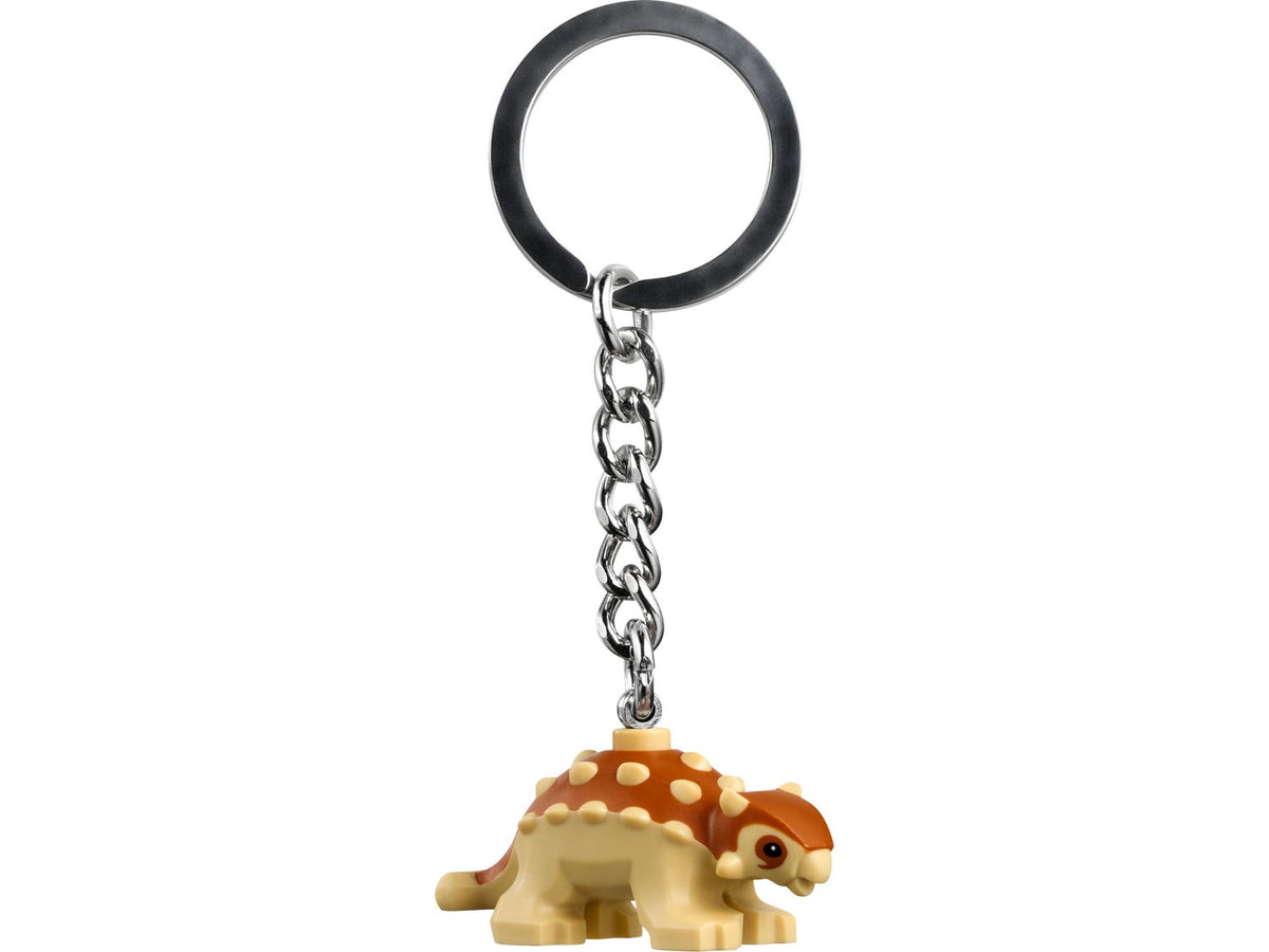 854316 LEGO Baby Ankylosaurus Key Chain