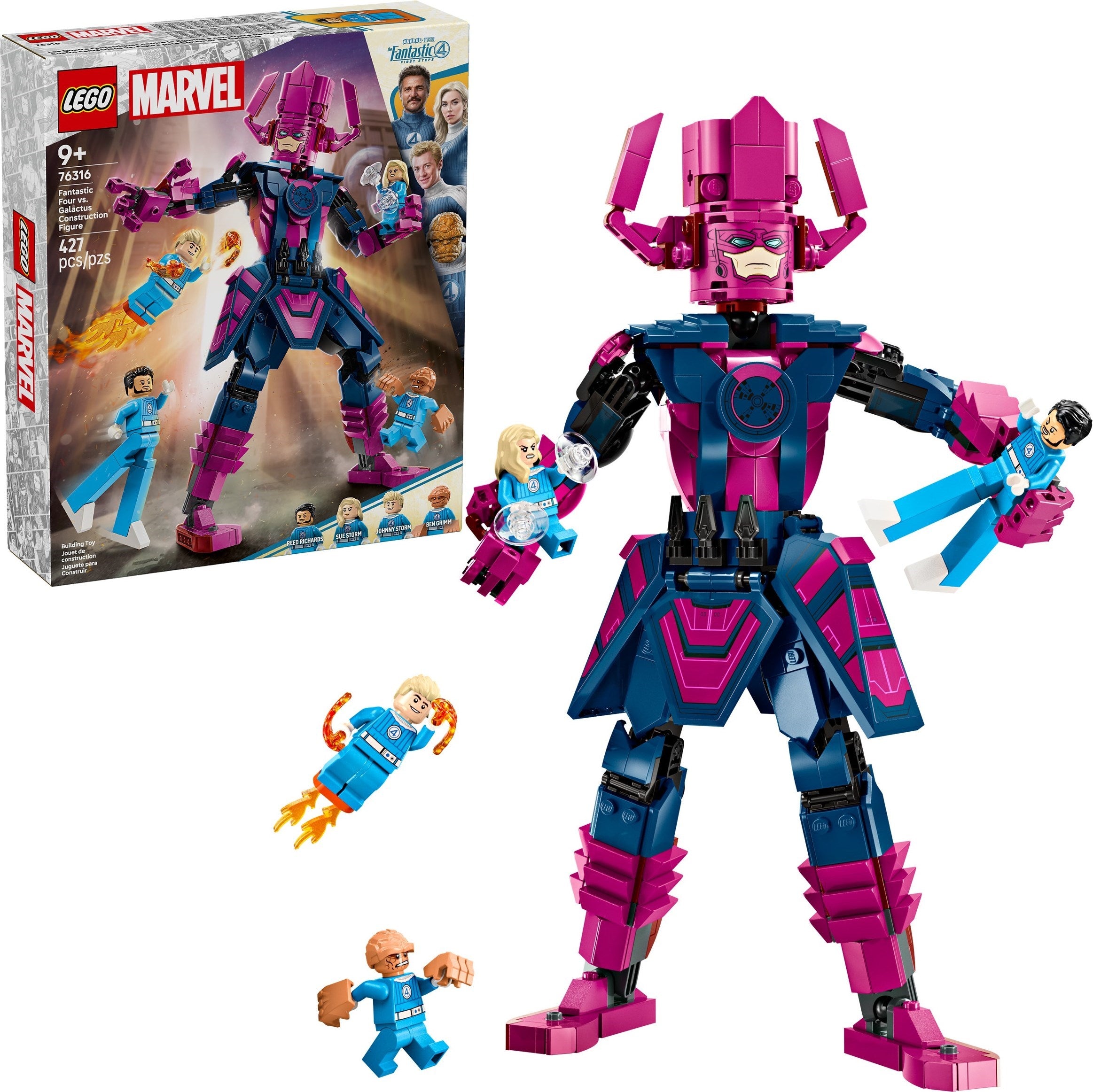 U-76316 USED Fantastic Four vs. Galactus Construction Figure
