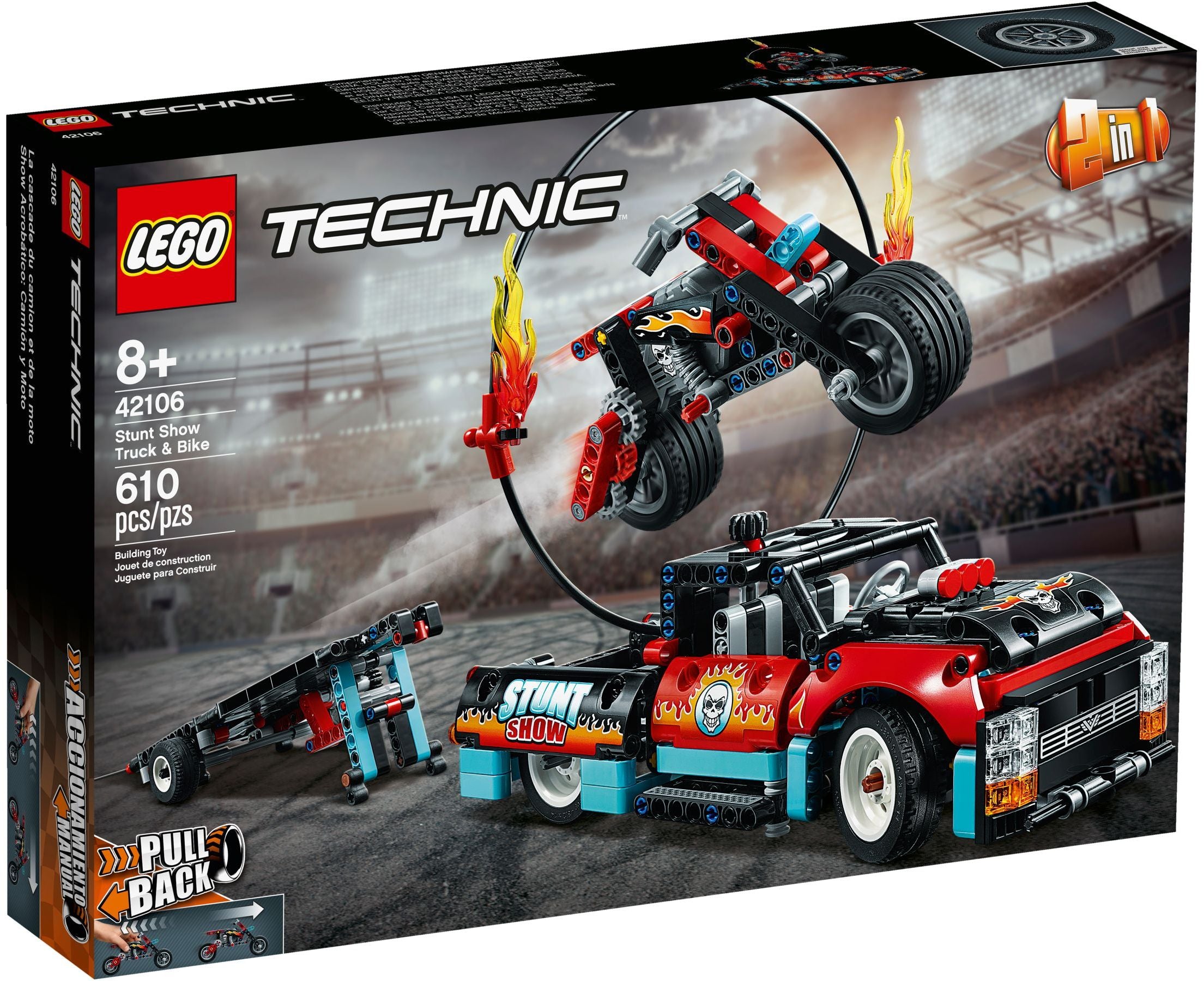 42106 Technic Stunt Show Truck & Bike
