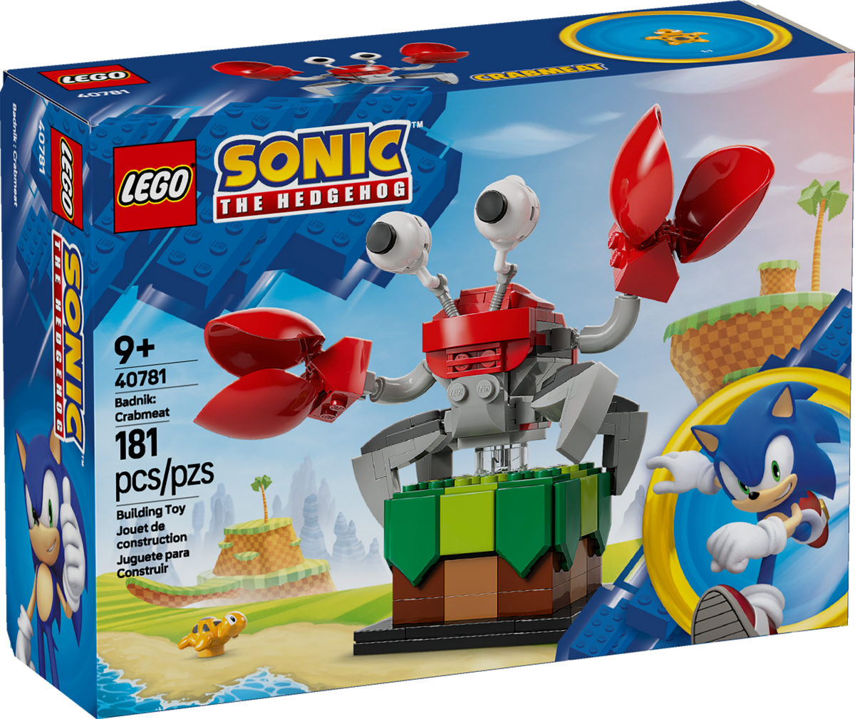40781 GWP Sonic The Hedgehog Badnik Crabmeat