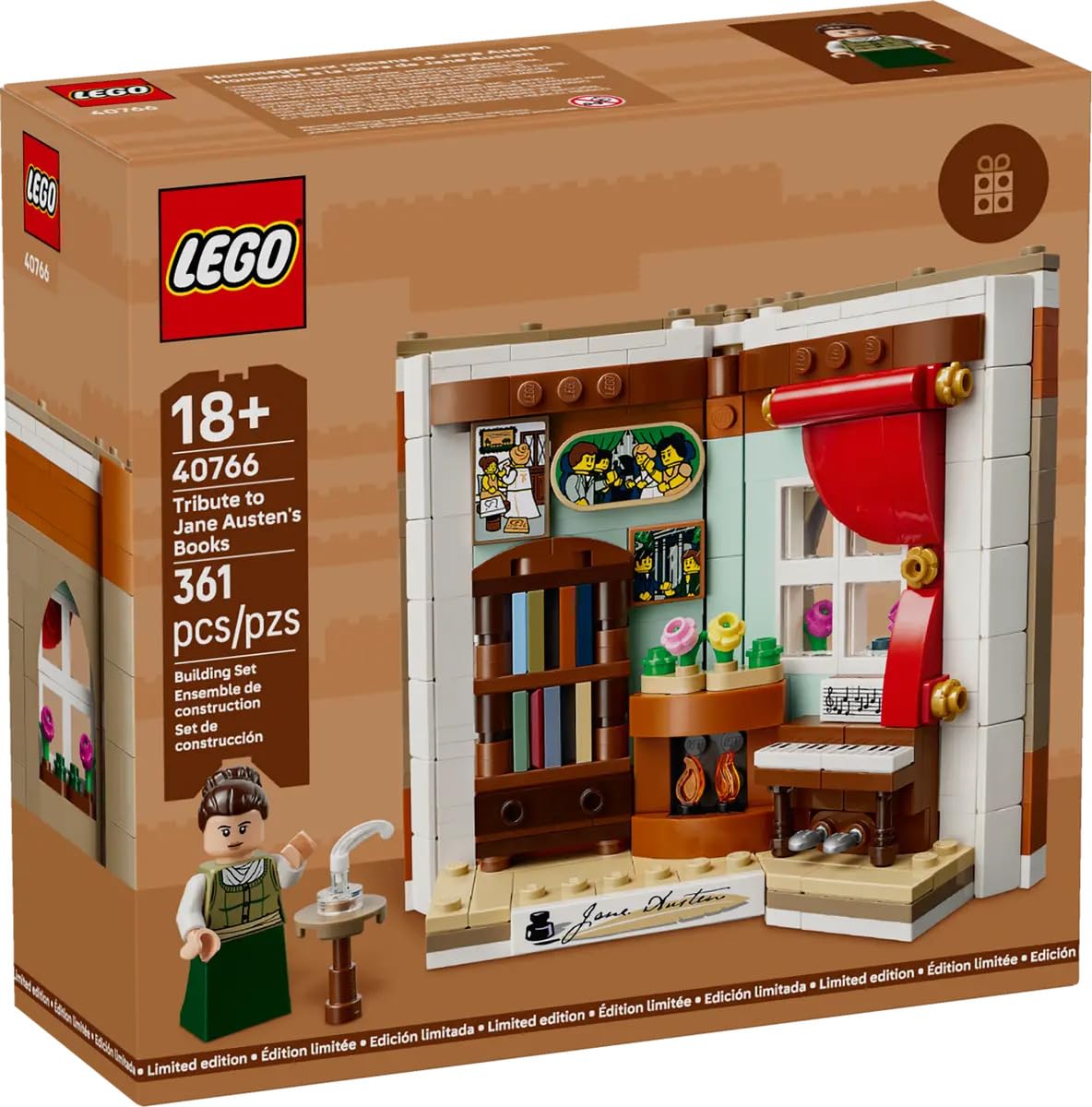 40766 LEGO Tribute to Jane Austen's Books