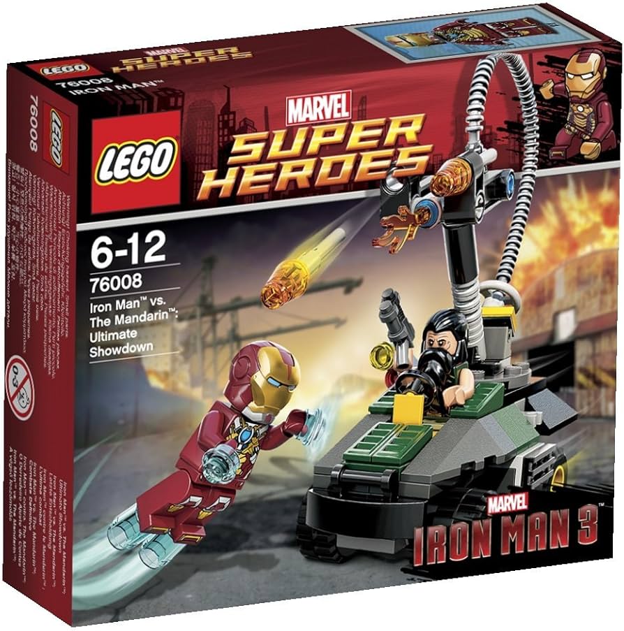 U-76008 USED LEGO Super Heroes Iron Man vs. The Mandarin Ultimate Showdown