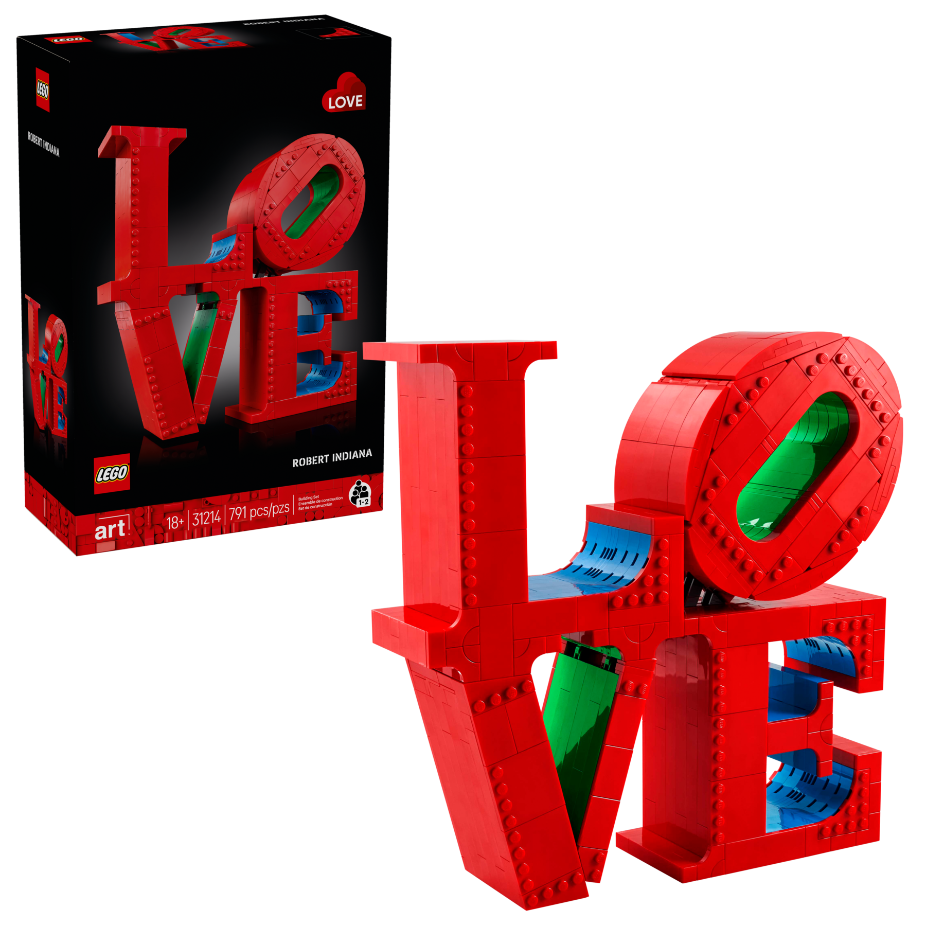 31214 LEGO Art LOVE Collectible