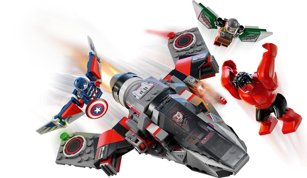 76292 Marvel Captain America vs. Red Hulk Battle