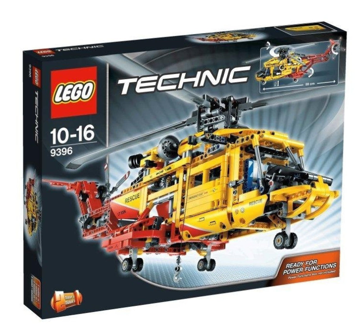 U-9396 USED Technic Helicopter (Read Discription)