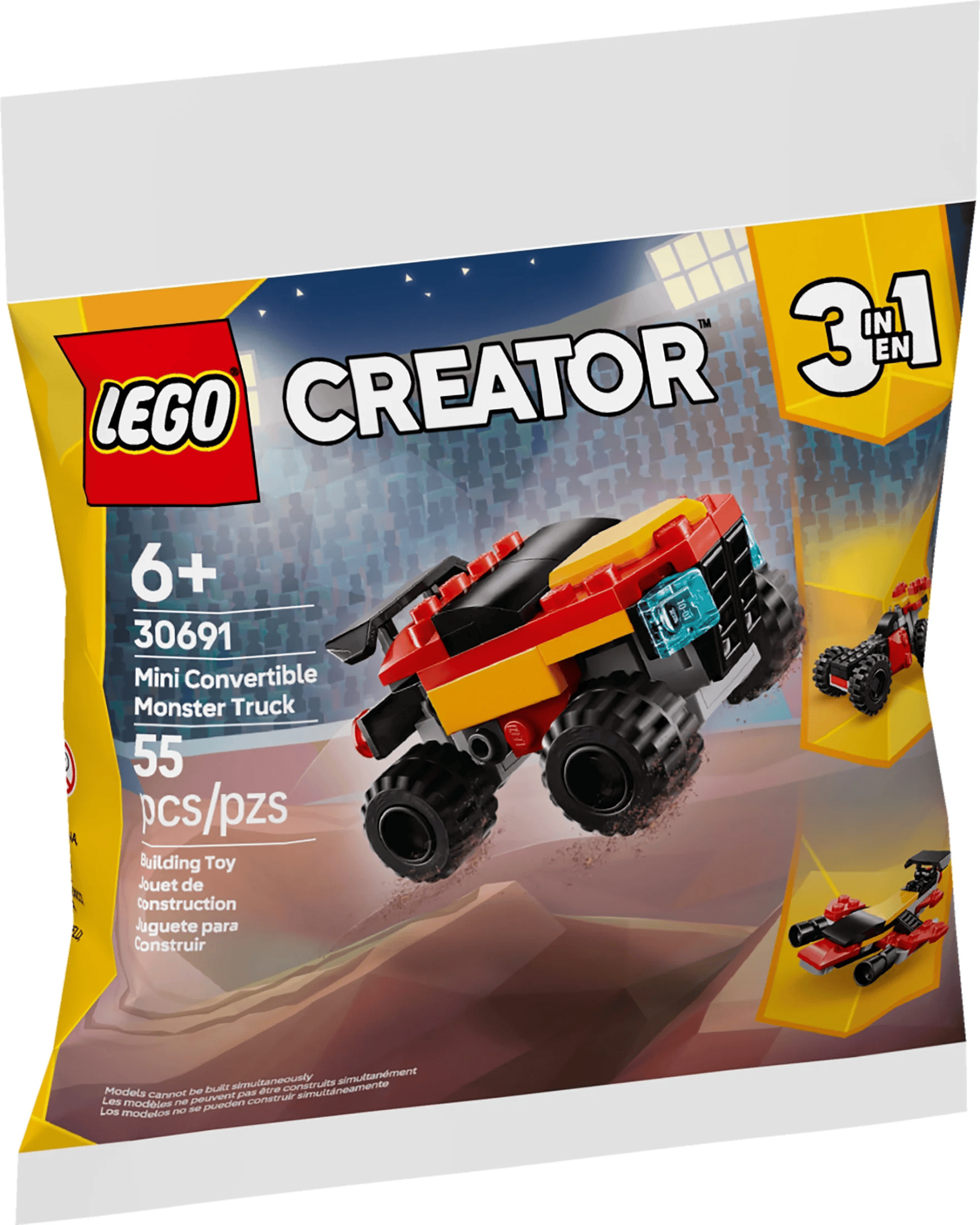 30691 LEGO Creator 3-in-1 Mini Monster Truck Polybag