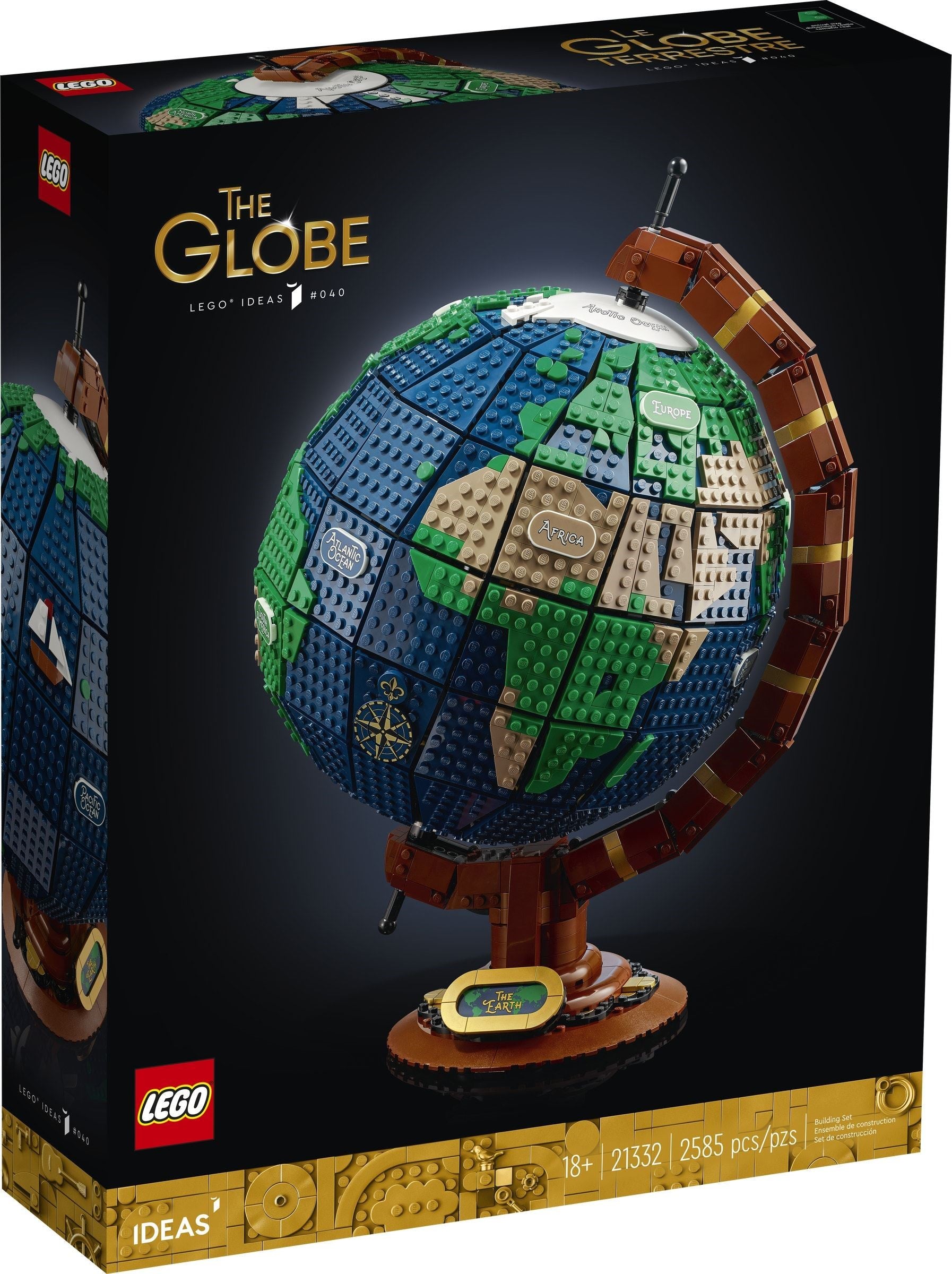 21332 Lego Ideas The Globe