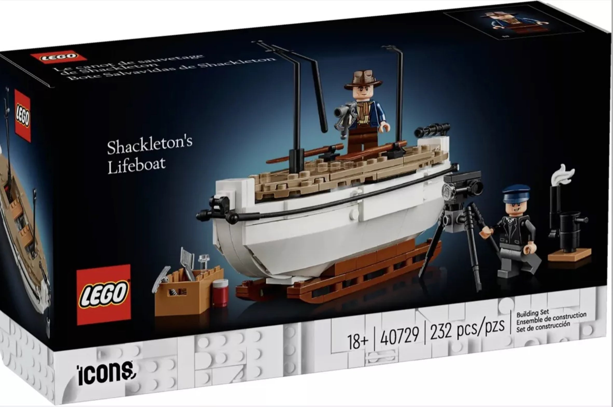 40729 LEGO Icons: - Shackleton's Lifeboat