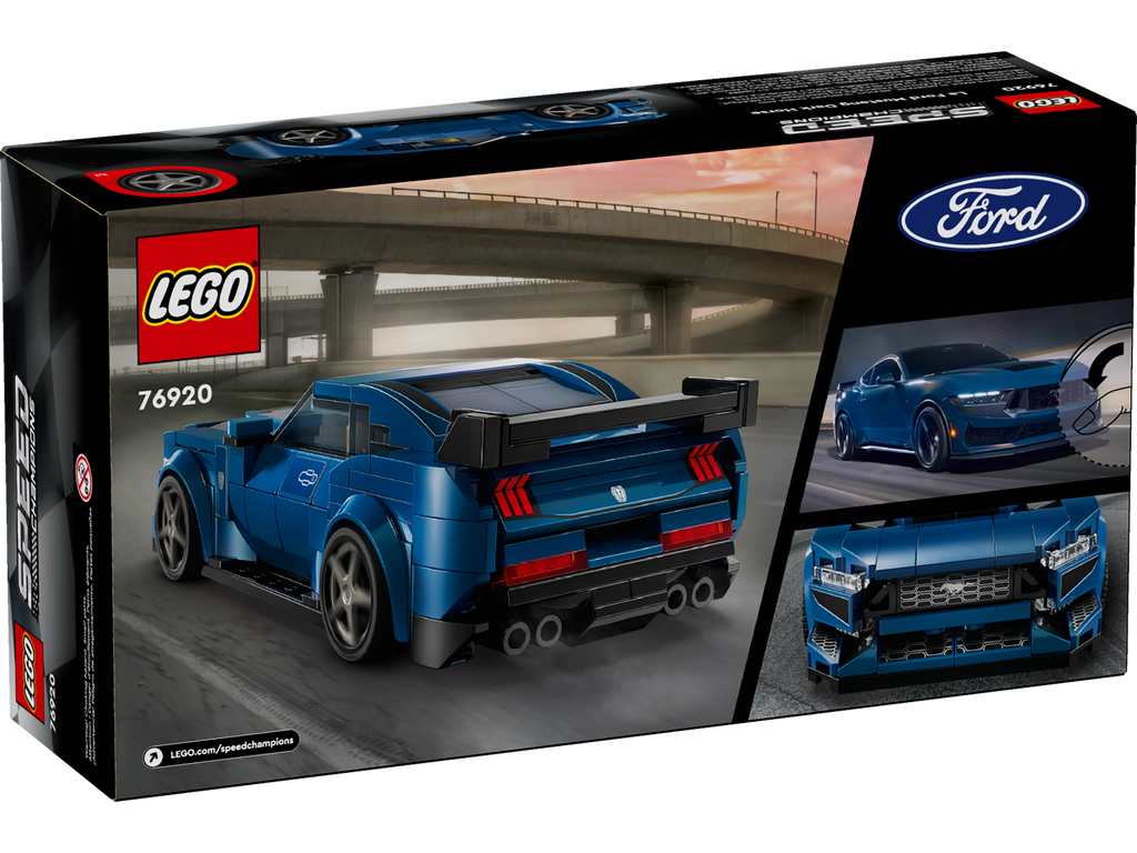 D10-76920 Damaged Ford Mustang Dark Horse Sports Car