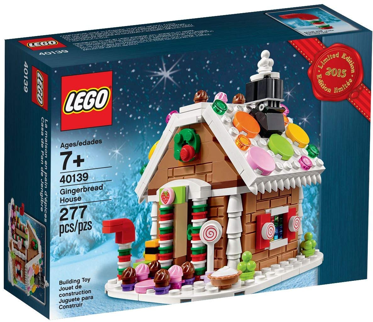 D10-40139 DAMAGED Gingerbread House