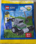 952404 LEGO City Farmer with Lawn Mower Paper Bag