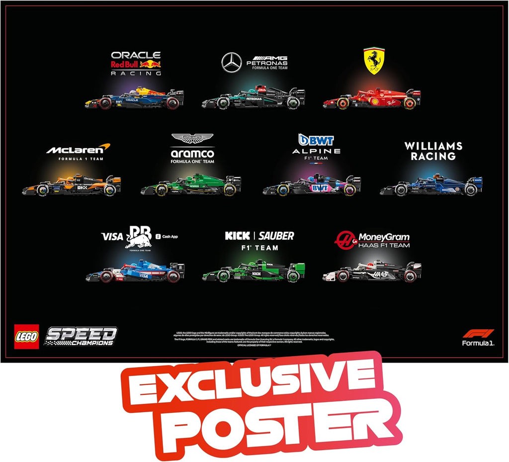66802 Speed Champions Ultimate Formula 1 Collector's Pack
