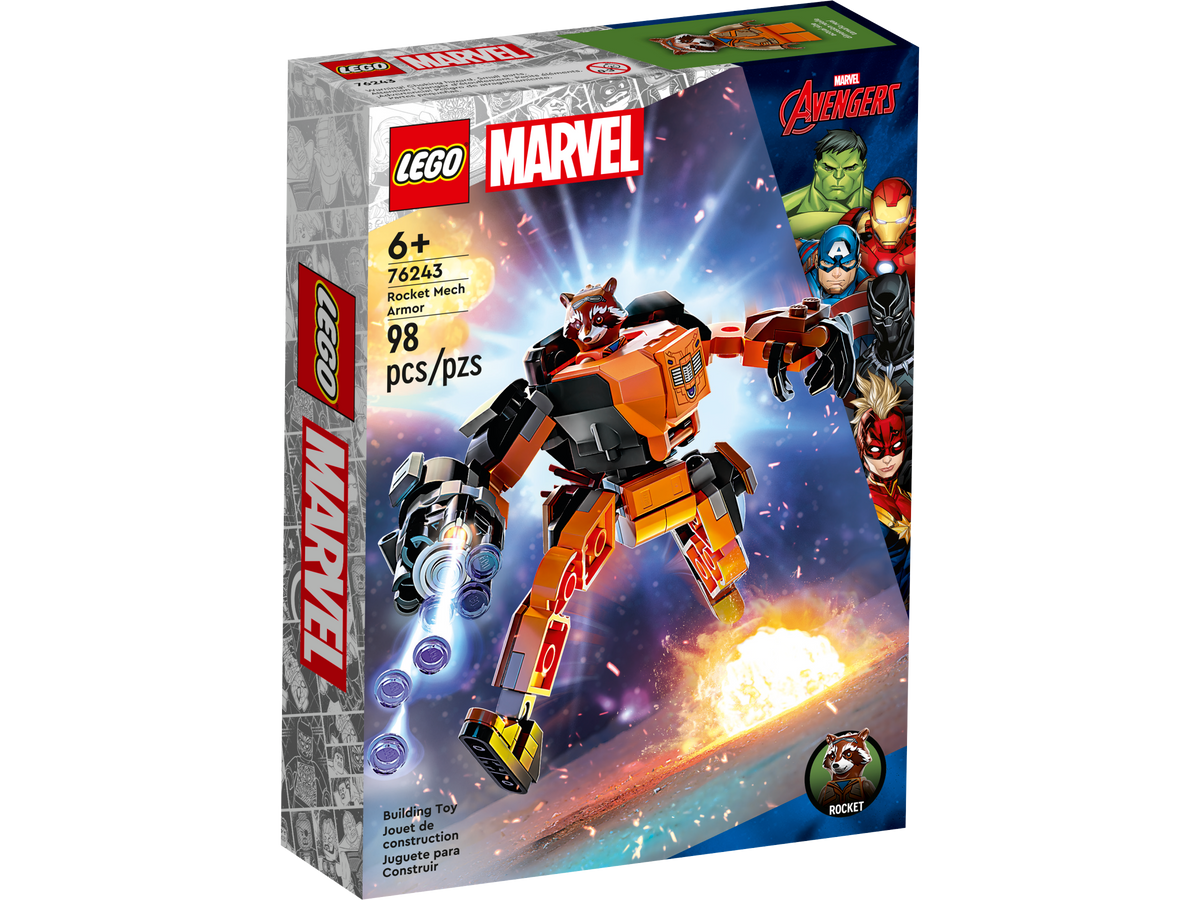 76243 LEGO Marvel Rocket Mech Armour