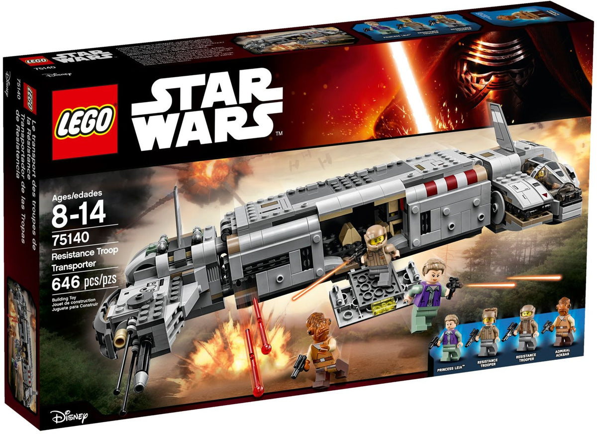 75140 Lego STAR WARS Resistance Troop Transporter