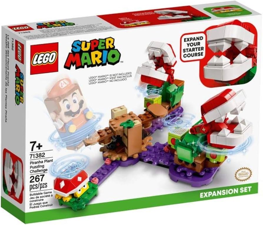 71382 Piranha Plant Puzzling Challenge Expansion Set