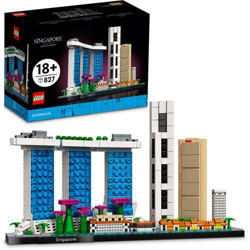 U-21057 USED LEGO Architecture Singapore Building  (read description)