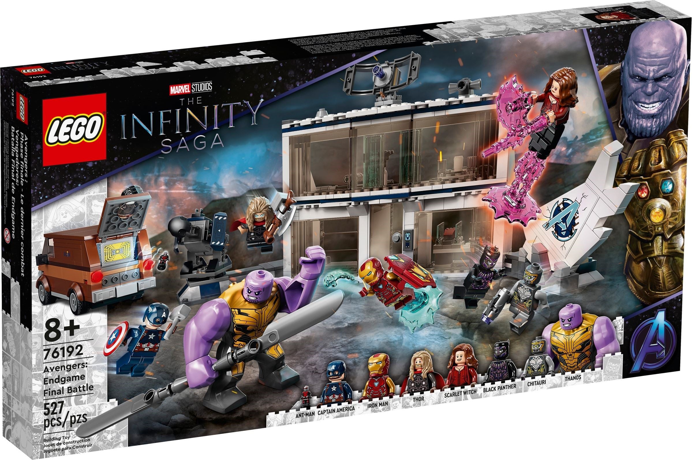 76192 Lego MARVEL SUPER HEROES Avengers: Endgame Final Battle